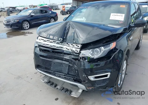2016 Land Rover Discovery Sport Hse Lux from USA, damaged, VIN SALCT2BG8G8551520